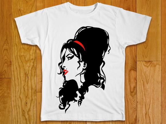 Camiseta Rock Amy Winehouse
