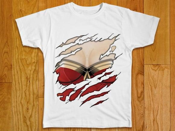 Camiseta Mulher Maravilha