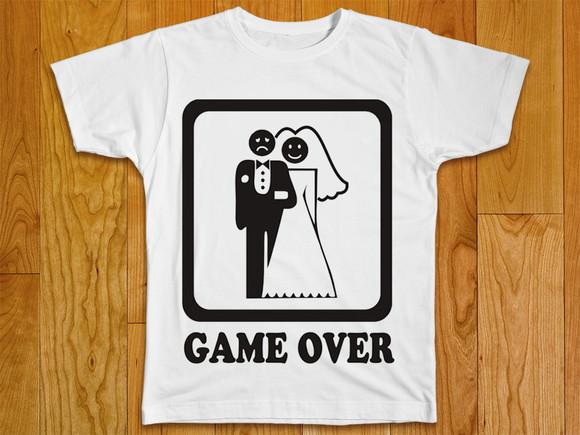 Camiseta Game Over