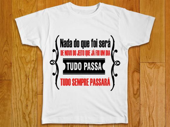 Camiseta Nada do Que Foi Será