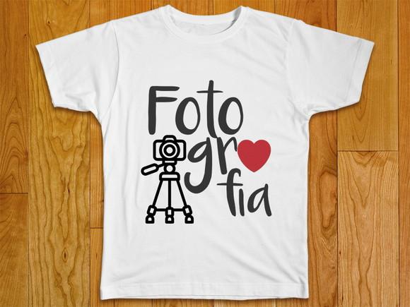 Camiseta Profissão Fotografia