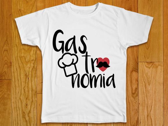 Camiseta Profissão Gastronomia