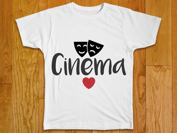 Camiseta Profissão Cinema