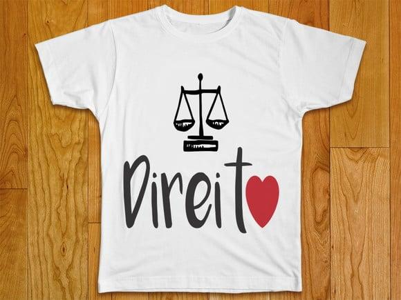 Camiseta Profissão Direito