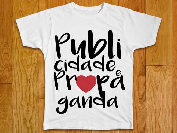 Camiseta Profissão Publicidade e Propaganda