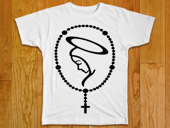 Camiseta Religiosa Terço