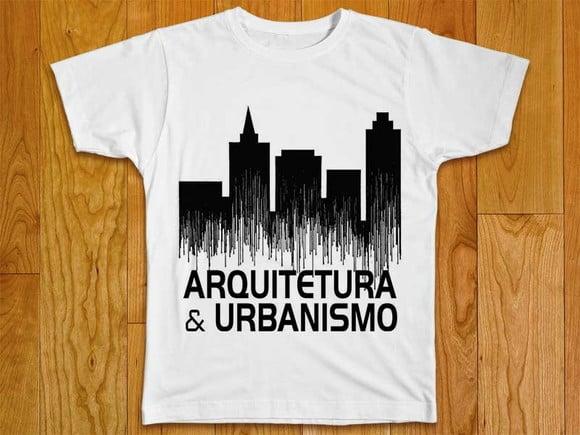 Camiseta Profissão Arquitetura e Urbanismo