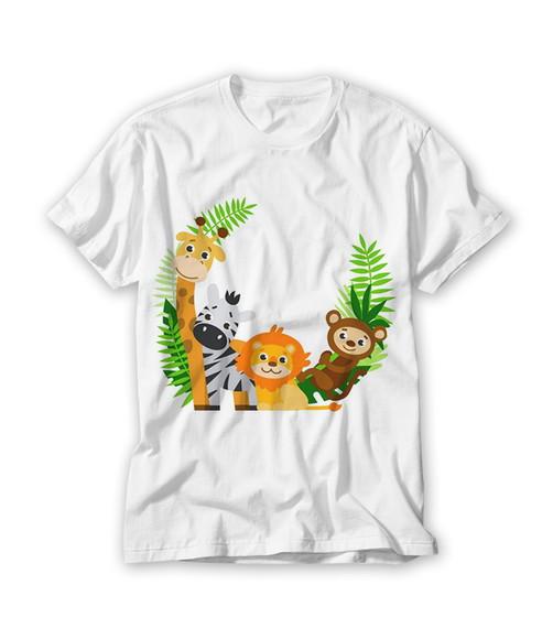 Camiseta Infantil Personalizada Safari