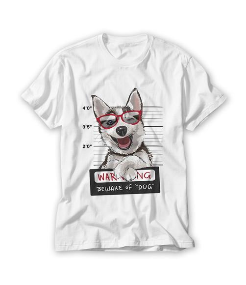 Camiseta Dog Warning