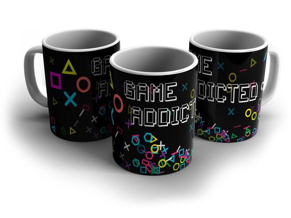 Caneca Game Addiected