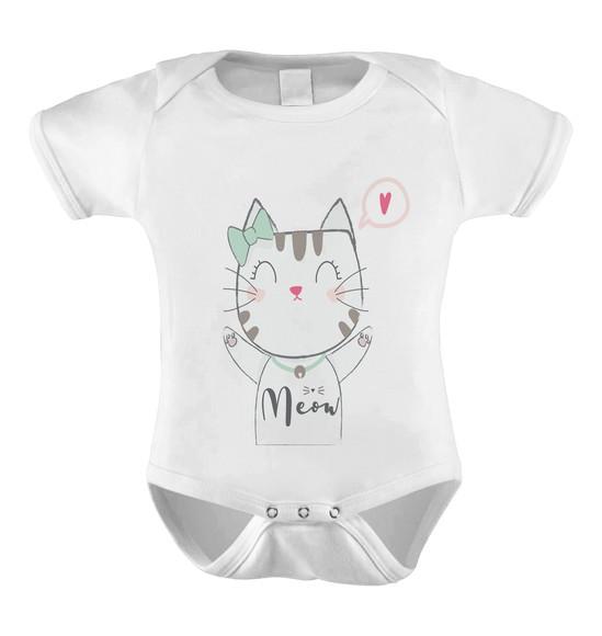 Body Infantil Meow