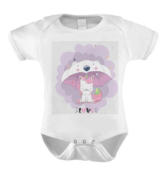 Body Infantil Unicórnio