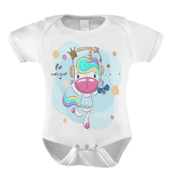 Body Infantil Unicórnio