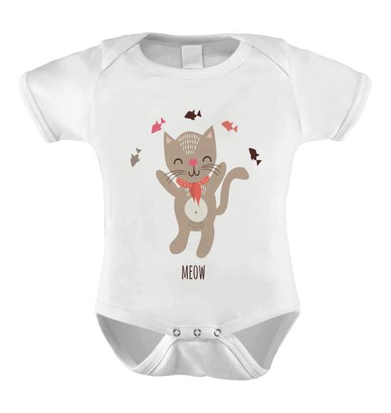 Body Infantil Meow