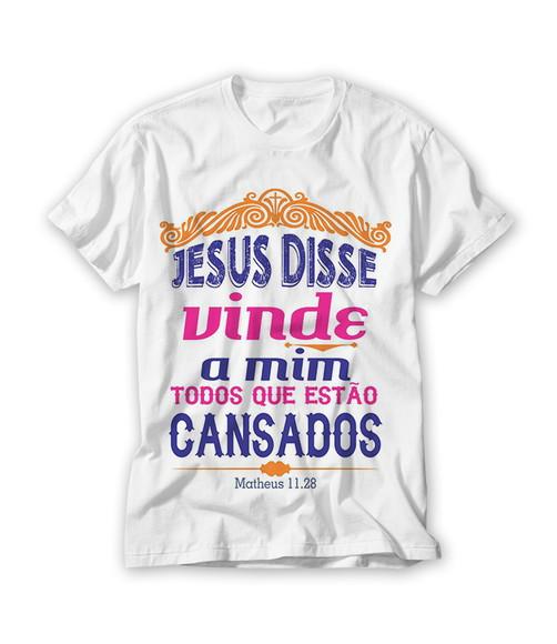 Camiseta Religiosa Jesus Disse