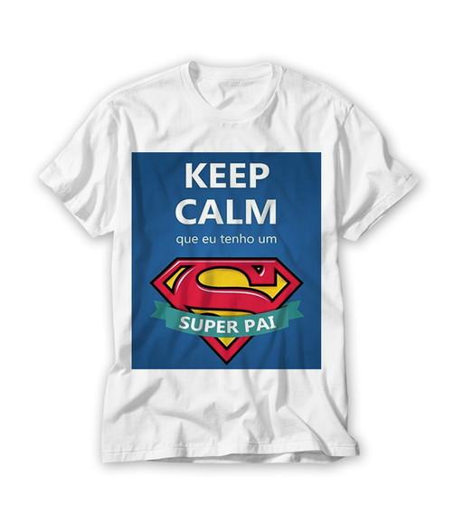 Camiseta Keep Calm Super Pai