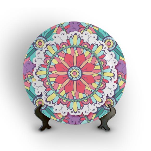 Prato Decorativo Mandala