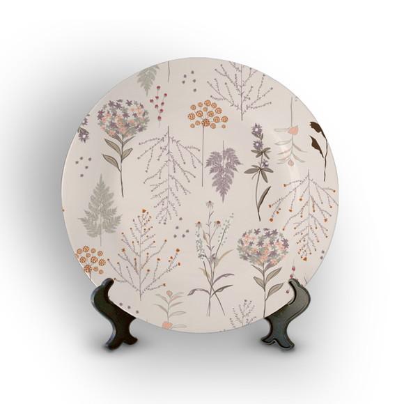 Prato Decorativo Floral