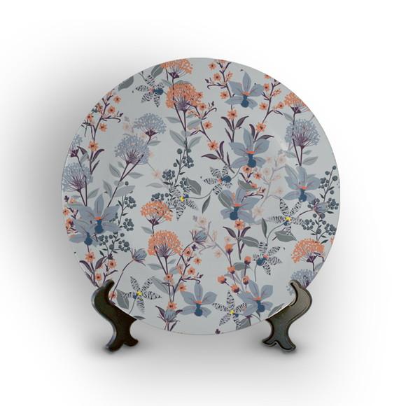 Prato Decorativo Floral