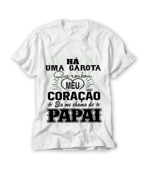 Camiseta Ela Me Chama de Papai