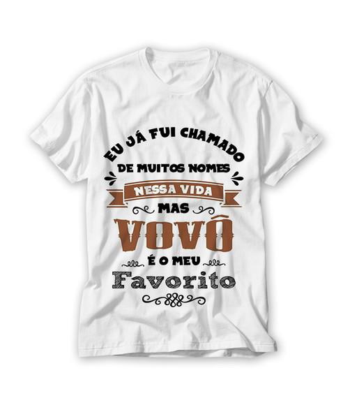 Camiseta Vovô é o Meu Favorito