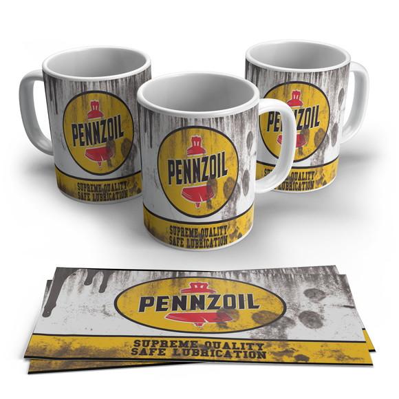 Caneca Retrô Lata de óleo