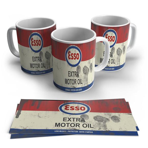 Caneca Retrô Lata de óleo
