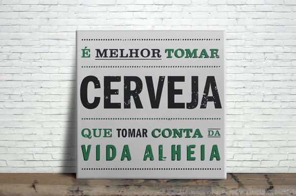Azulejo Decorativo é Melhor Tomar Cerveja