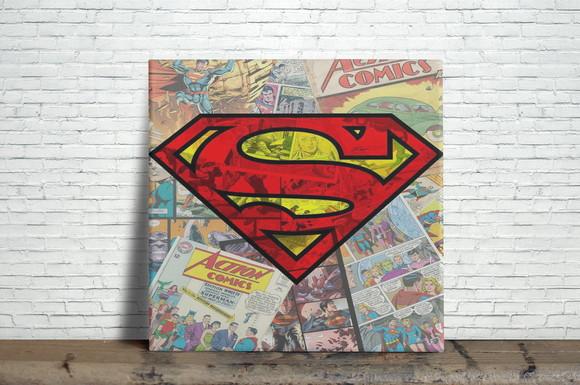 Azulejo Decorativo Superman