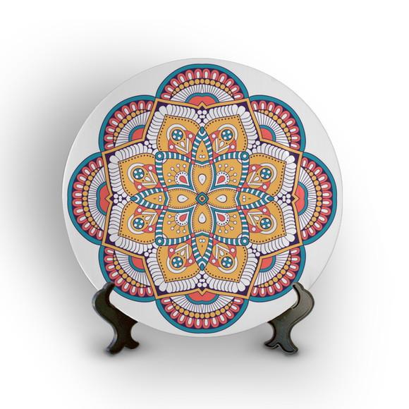 Prato Decorativo Mandala