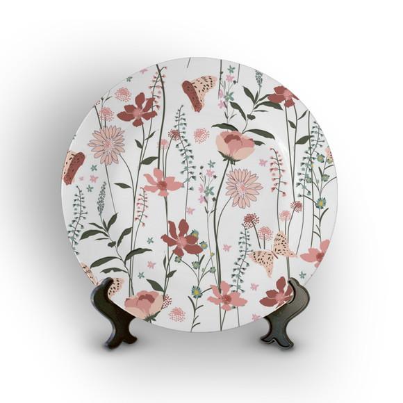Prato Decorativo Floral