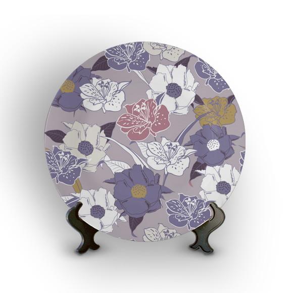 Prato Decorativo Floral