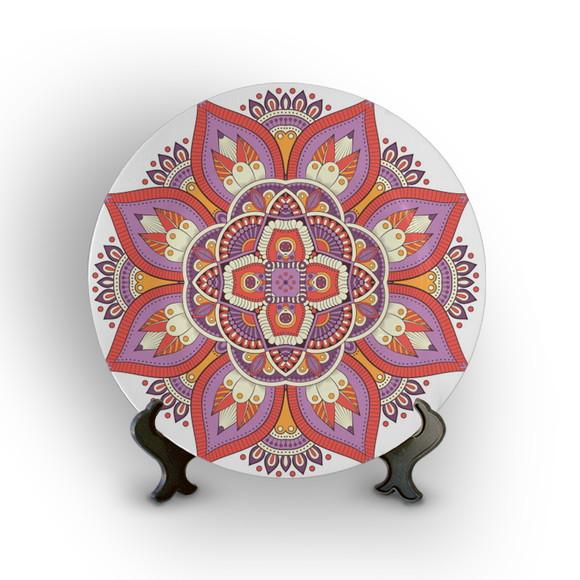 Prato Decorativo Mandala
