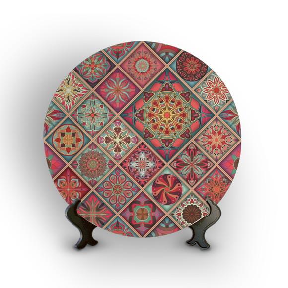 Prato Decorativo Mandala