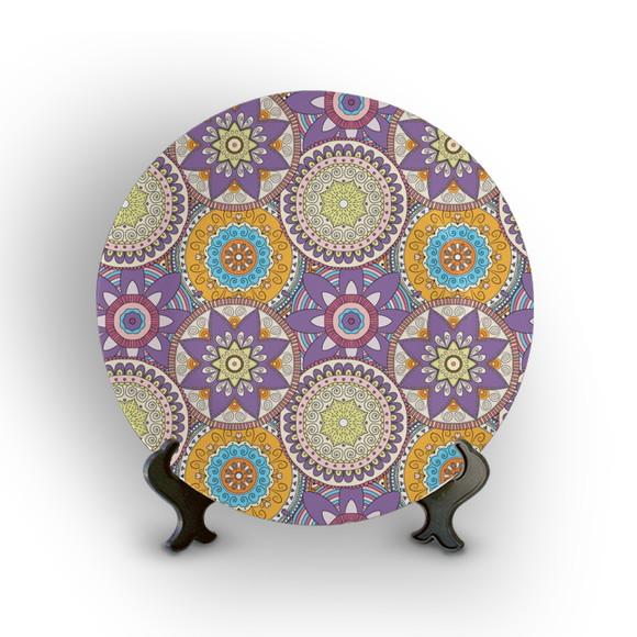 Prato Decorativo Mandala