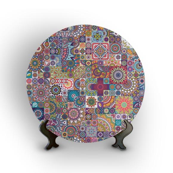 Prato Decorativo Mandala