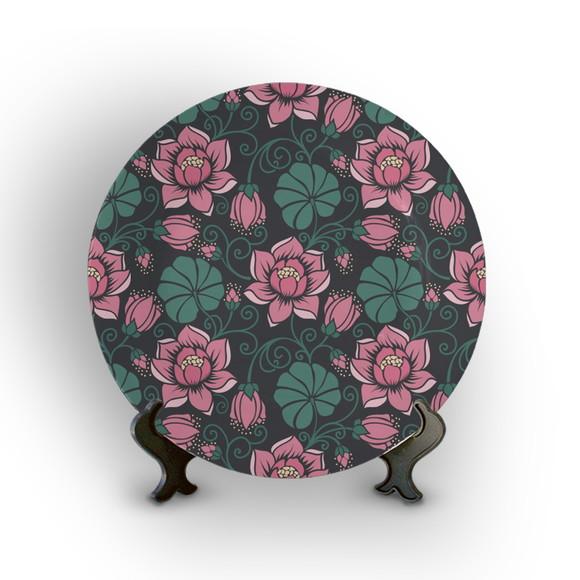 Prato Decorativo Floral