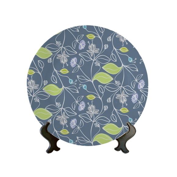 Prato Decorativo Folhas