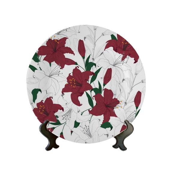 Prato Decorativo Floral