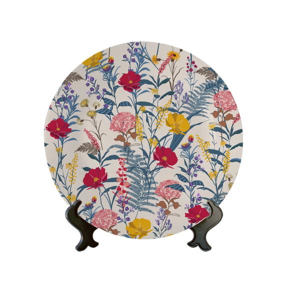 Prato Decorativo Floral