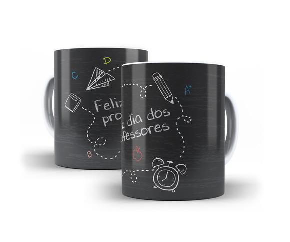 Caneca Porcelana Feliz Dia dos Professores