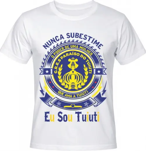 Camiseta Carnaval Eu Sou Paraíso do Tuiuti Samba