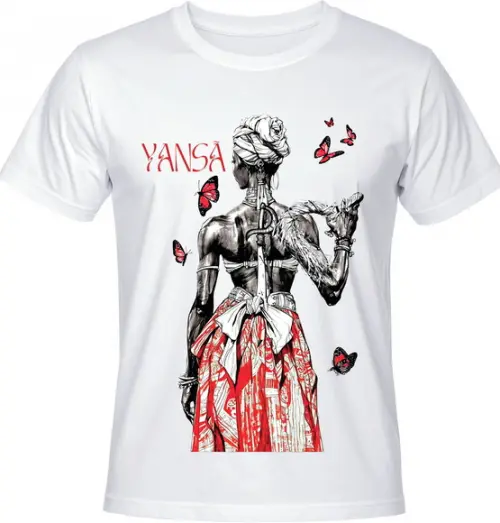 Camiseta Yansã Iansã Orixá Umbanda Axé Oyá Guerreira