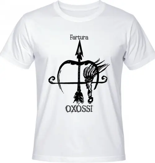 Camiseta Oxóssi Fartura Arco e Flecha