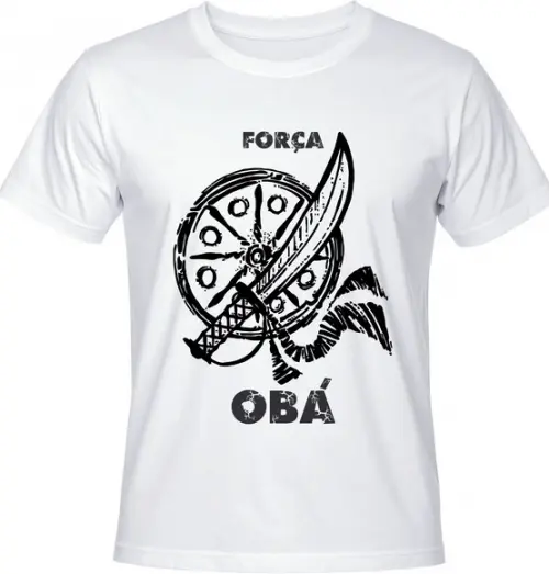 Camiseta Orixá Obá Força e Proteção