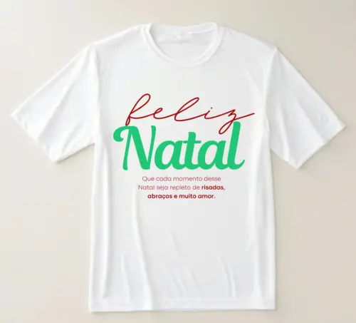 Camiseta Feliz Natal