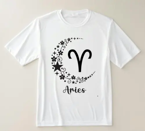 Camiseta Horóscopo Aries