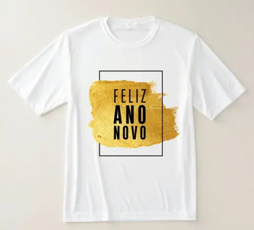 Camiseta Feliz Ano Novo