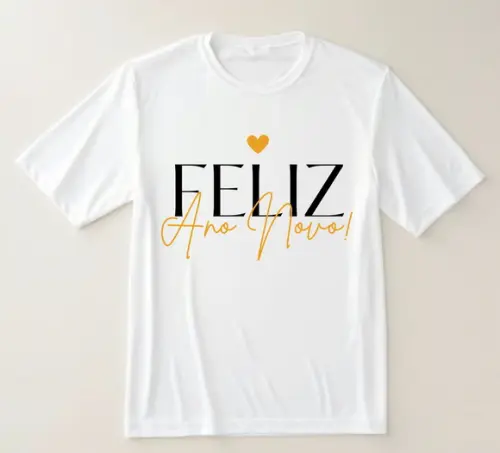 Camiseta Feliz Ano Novo