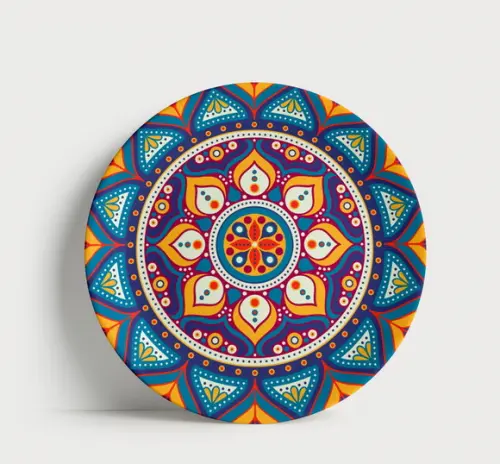 Prato Decorativo Mandala
